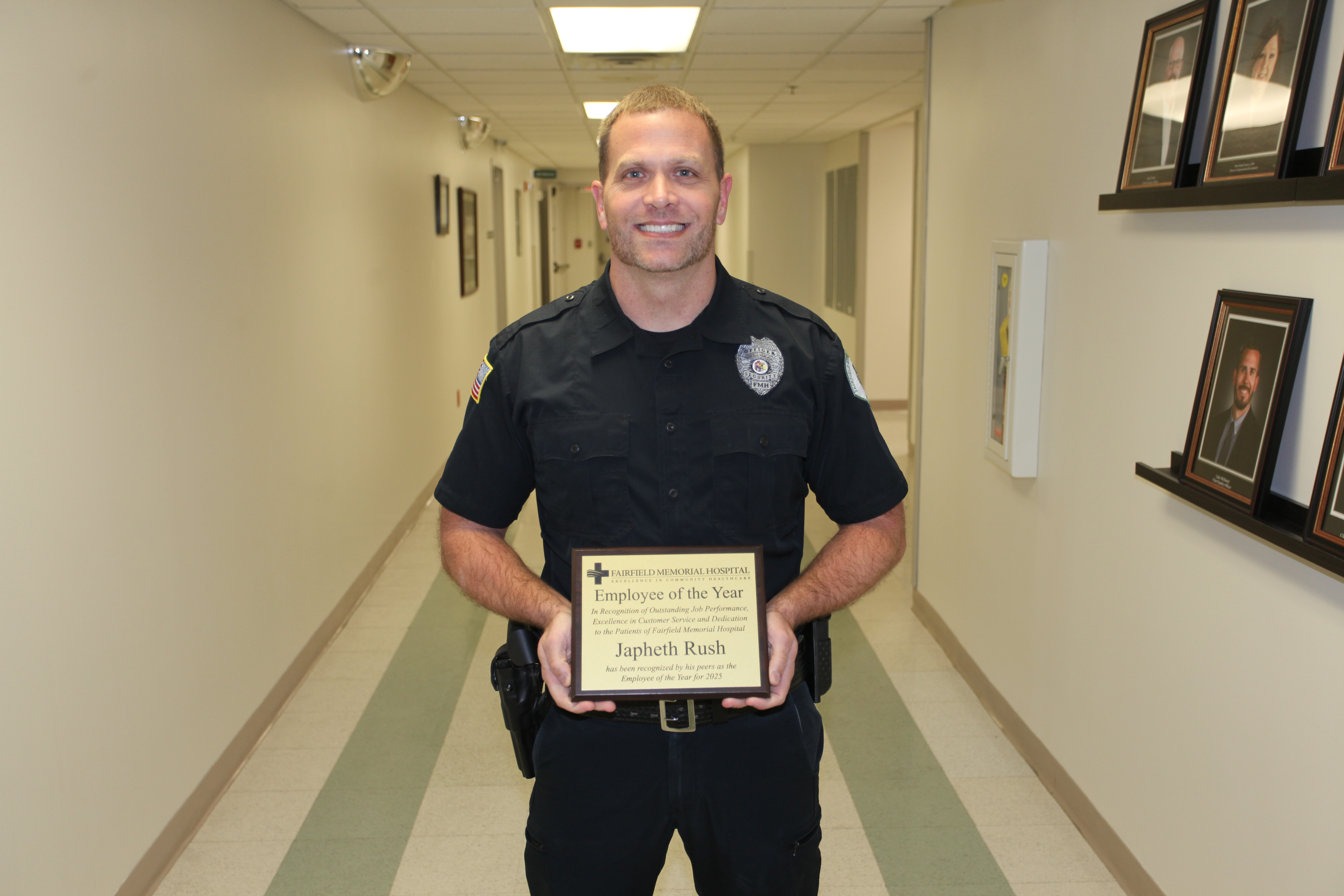 Japheth Rush, FMH 2025 Employee of the Year